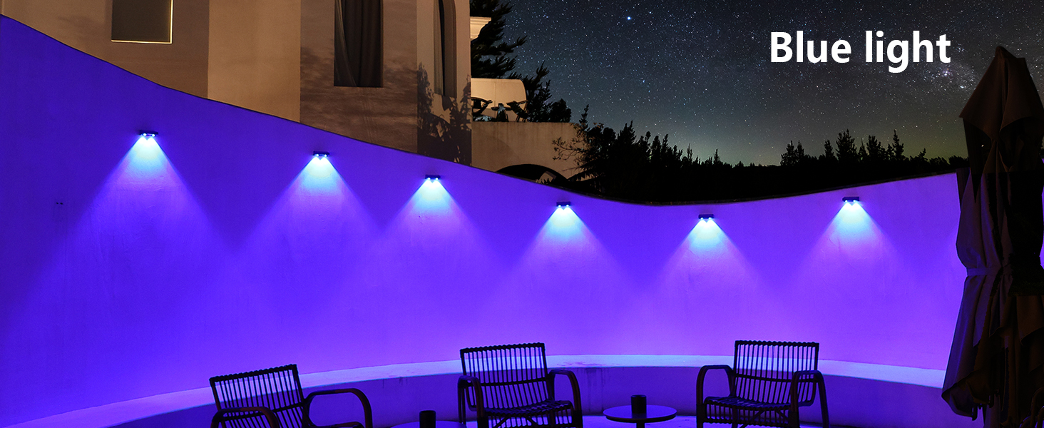 bright solar fence lights
