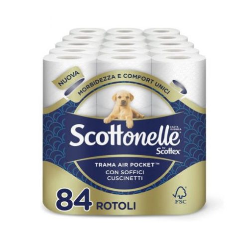 【Exclusive for new TK users】Scottonelle 84 Unità Soft and Quilted Toilet Paper - toilet paper