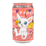 Ocean Bomb Digimon Tailmon Pomegranate Flavour Sparkling Water (330ml)   tastydaily