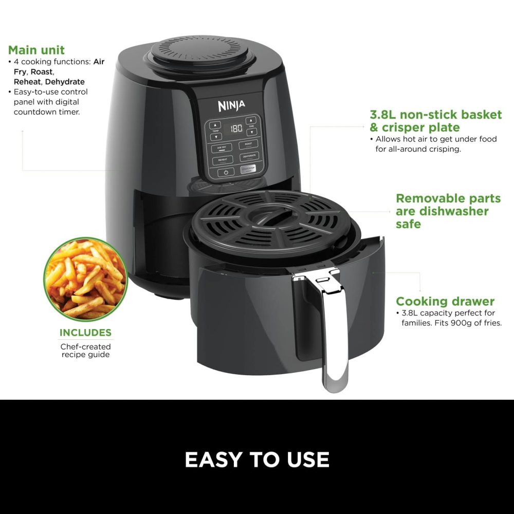 Ninja Air Fryer - 3.8L - 4-in-1 - Image 5