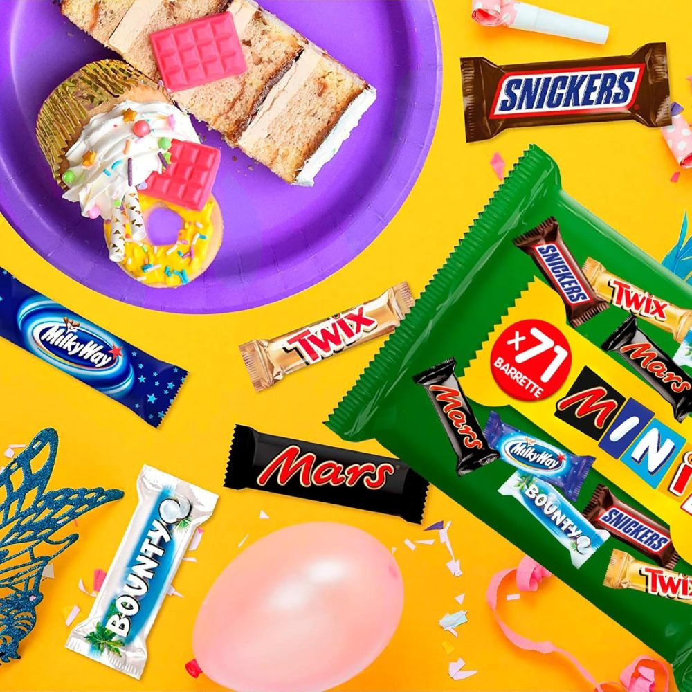 Mars Super Fun Size Mix (71 bars) Snickers, Twix, Mars, Milky Way, Bounty - Image 3