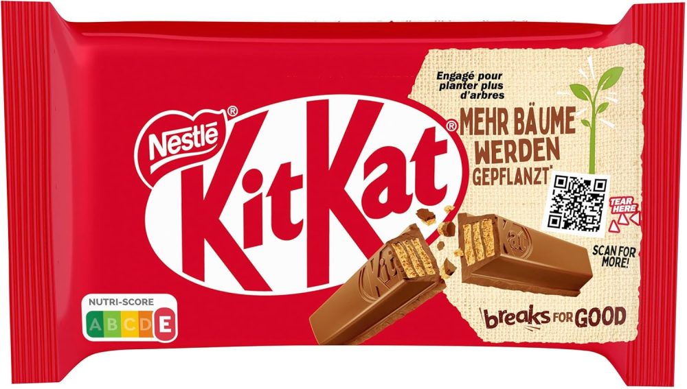 【2025 Hot Sale】Nestle KitKat Classic chocolate bar, crunchy bar with milk chocolate & crispy waffle, pack of 24 (24x41.5g) - Image 4