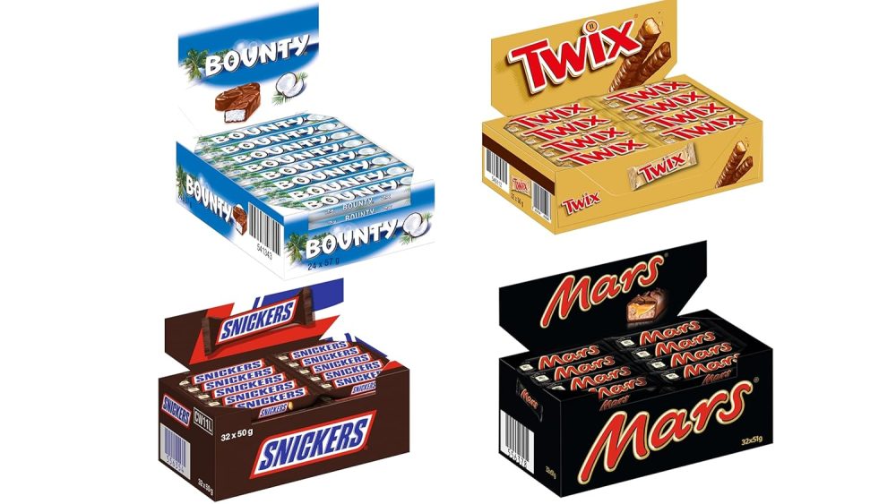 【SALE!!!New Users Only】BULK BOX OF Your Choice Of Chocolate,Snickers,Mars,Twix And Bounty Snack Dessert