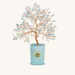 Joyful Radiance Aquamarine March Birthday Tree