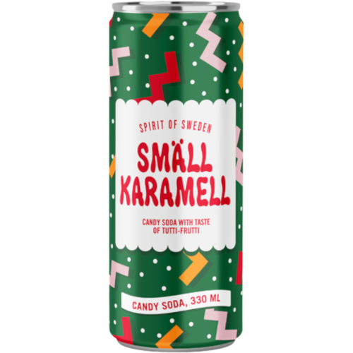 Smllkaramell Tutti-Frutti Candy Soda (Swedish)   11.2fl.oz (330ml)   tastydaily