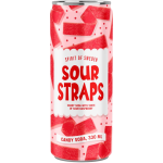 Sour Straps Candy Flavoured Soda (Swedish)   11.2fl.oz (330ml)   tastydaily