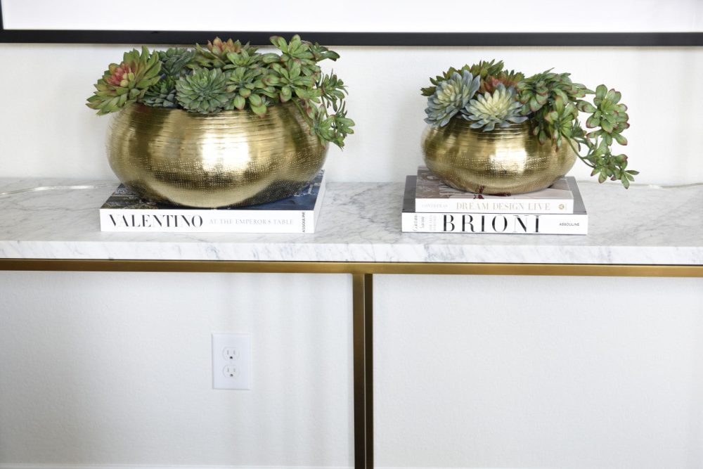 Bowie bowl S with succulents - Image 2