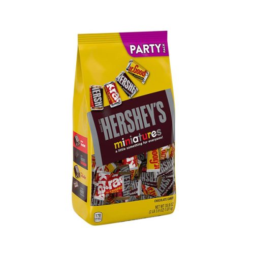 【2025 Hot Sale + Free Shipping】HERSHEY'S 35.9 oz Miniatures Assorted Chocolate Snack Party Pack