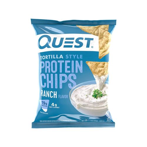 【2024 Flash Sale + Free Shipping】Quest 1.1 Ounce Nutrition High Protein Tortilla Style Protein Chips - Pack of 12