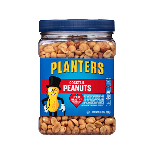 【2025 Hot Sale + Free Shipping】PLANTERS 35 oz. Resealable Jar Cocktail Peanuts