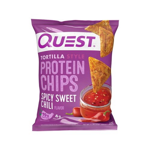 【2024 Flash Sale + Free Shipping】Quest 1.1 Ounce Nutrition Tortilla Chip Spicy Sweet Chili - Pack of 12